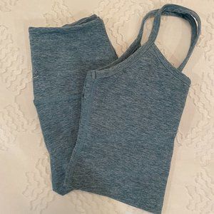 Beyond Yoga Set, turquoise